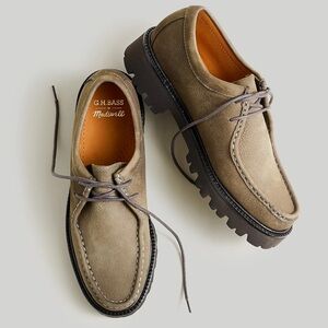 Madewell x G.H.BASS Wallace Suede Moc Loafers NWOT | Womens 8.5M